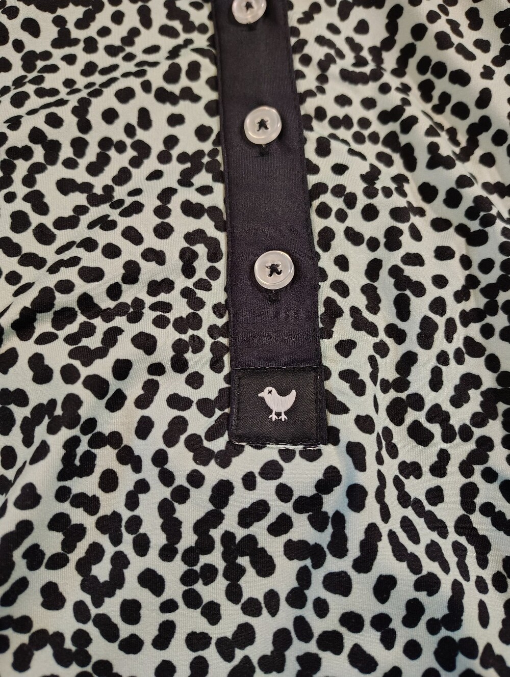Bad Birdie Women 3 Piece Golf Outfit Set Medium Polo Tank Top Skort Animal Print - Picture 9 of 12
